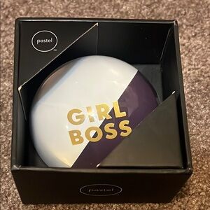 Pastel Girl Boss Paperweight Chic Office Accessories